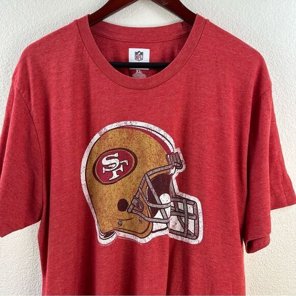 NFL red San Francisco 49ers T-shirt size XL - Picture 3 of 4
